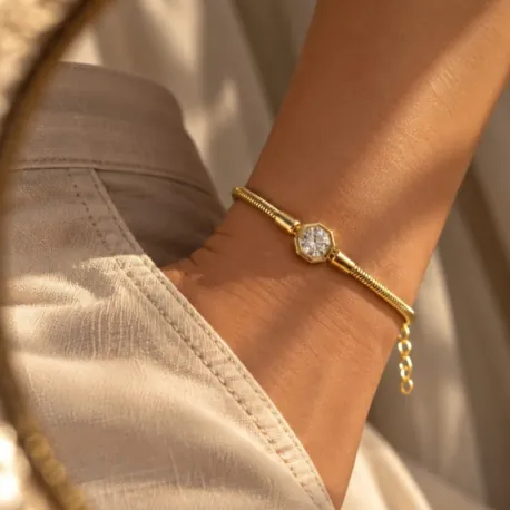 VIP Bileklik 14K 17+2 cm